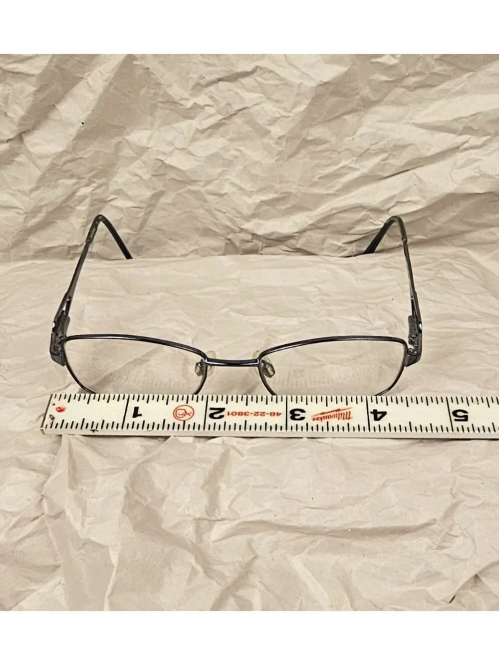 Sophia Loren Aristar AR16369 Glasses 47-16-130 Black Oval Frame Eyewear Made In